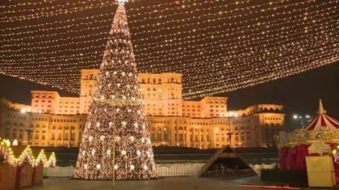  Der Weihnachtsmarkt in Bukarest