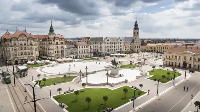 Piața Unirii in Oradea
