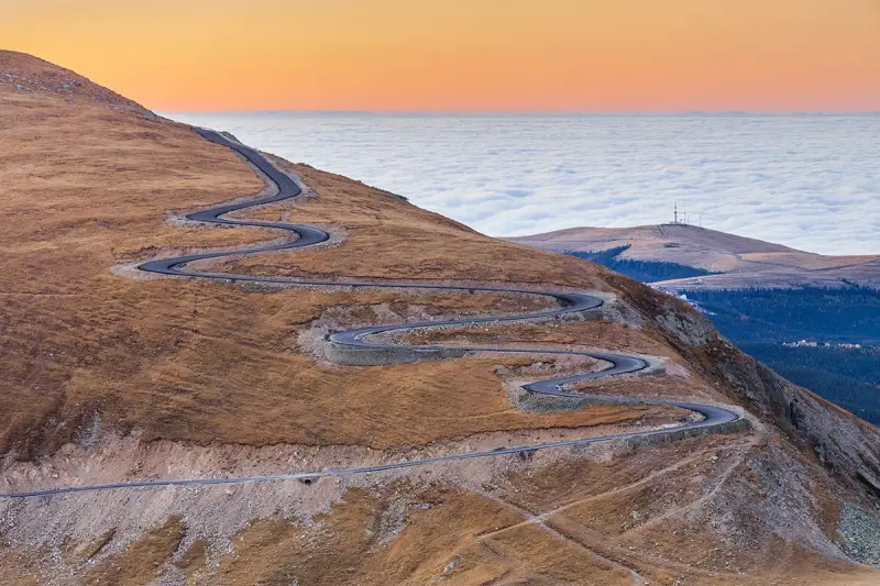 Die höchste Straße Rumäniens, die Transalpina