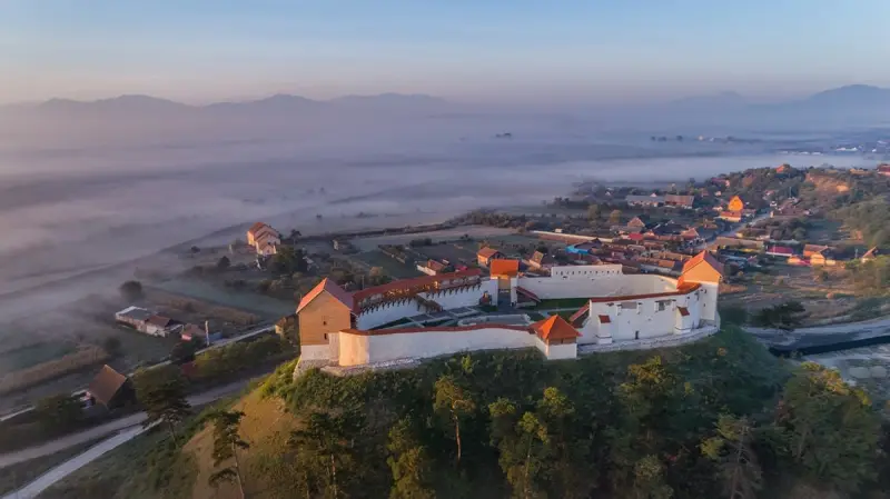 Het verhaal van Fort Feldioara in het district Brașov