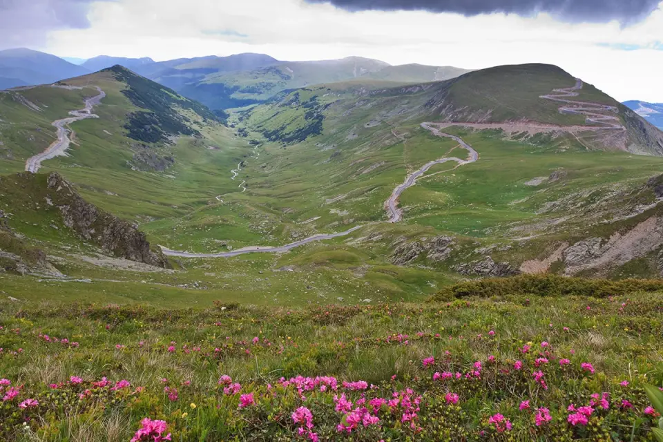 Die höchste Straße Rumäniens, die Transalpina